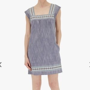 FAHERTY BRAND
Hailee Navy Jacquard Mini Dress